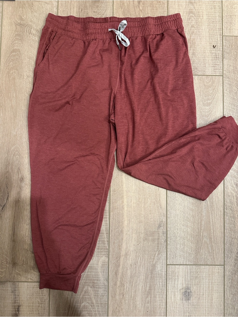 Kirkland Signature Maroon Jogger Sweatpants